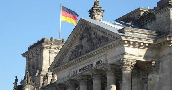 The Reichstag building in Berlin, home of the German Bundestag