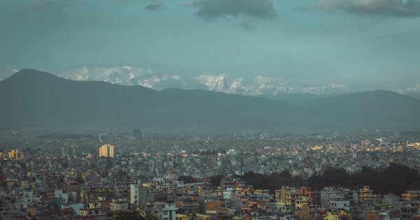 Kathmandu, Nepal cityscape