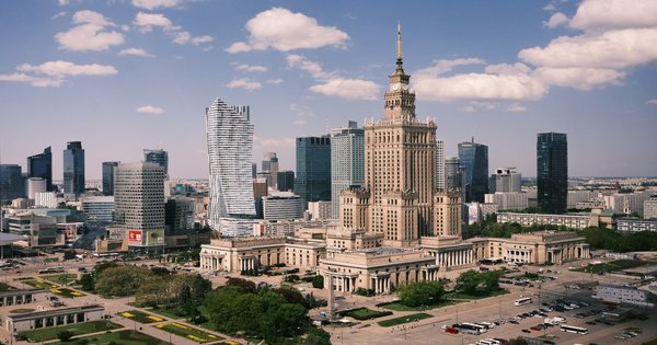 A civil registry office building in a Polish city