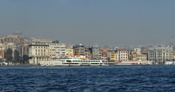 Panoramic view of Istanbul's Galata Tower and skyline