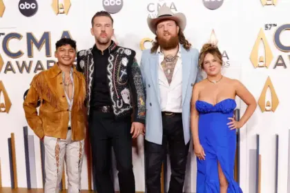 "Bold Step Forward: TJ Osborne, Brothers Osborne's Gay Twin, Proudly Attends Red Carpet Event with Partner Abi Ventura"