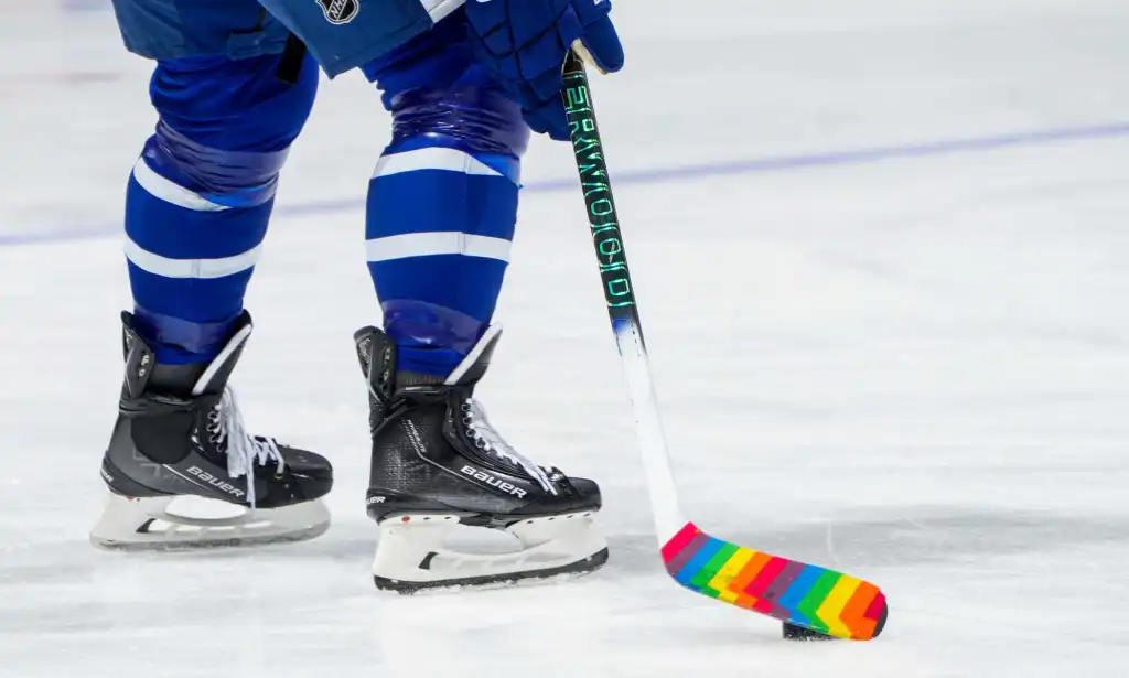 Gay hockey veteran says he’s not here for ‘fake inclusion’ after NHL Pride Tape scandal