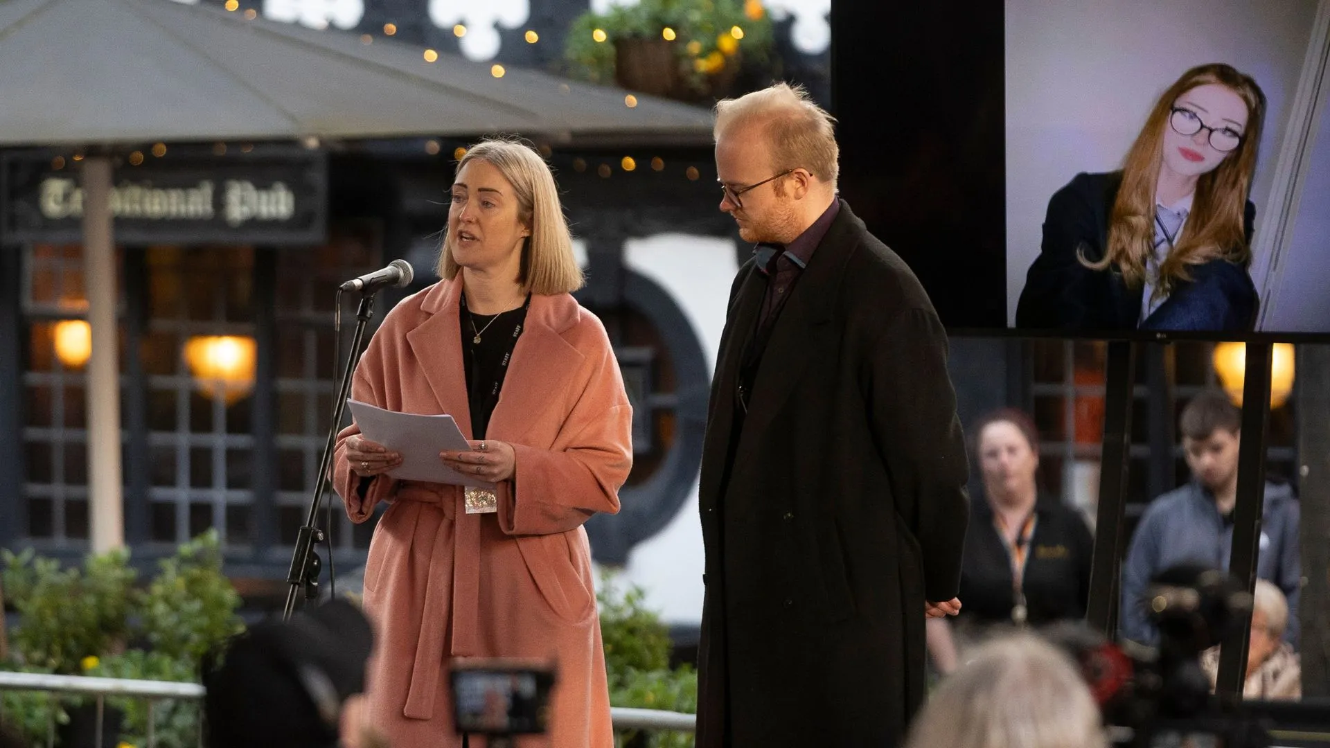 Brianna Ghey’s mum delivers emotional tribute at vigil marking one year since trans teen’s murder