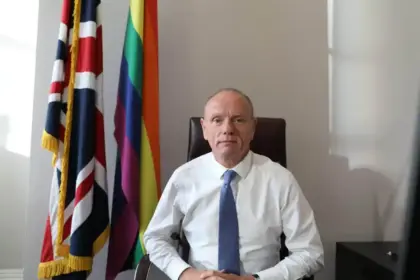 Gay MP Mike Freer to step down over safety fears after arson attack and death threats