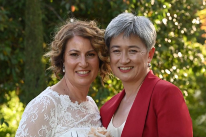 Australia’s first openly gay female senator marries her long-term partner in beautiful ceremony