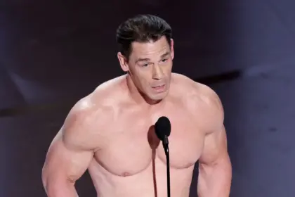 John Cena gets naked at Oscars to present award – and the gays are thirsty