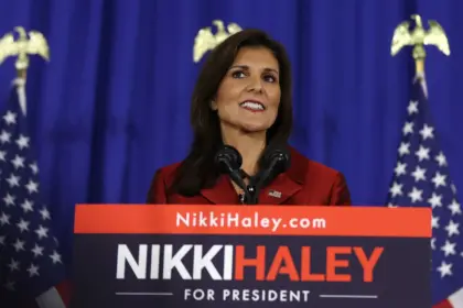 Nikki Haley beats Trump to become first woman to win a Republican primary