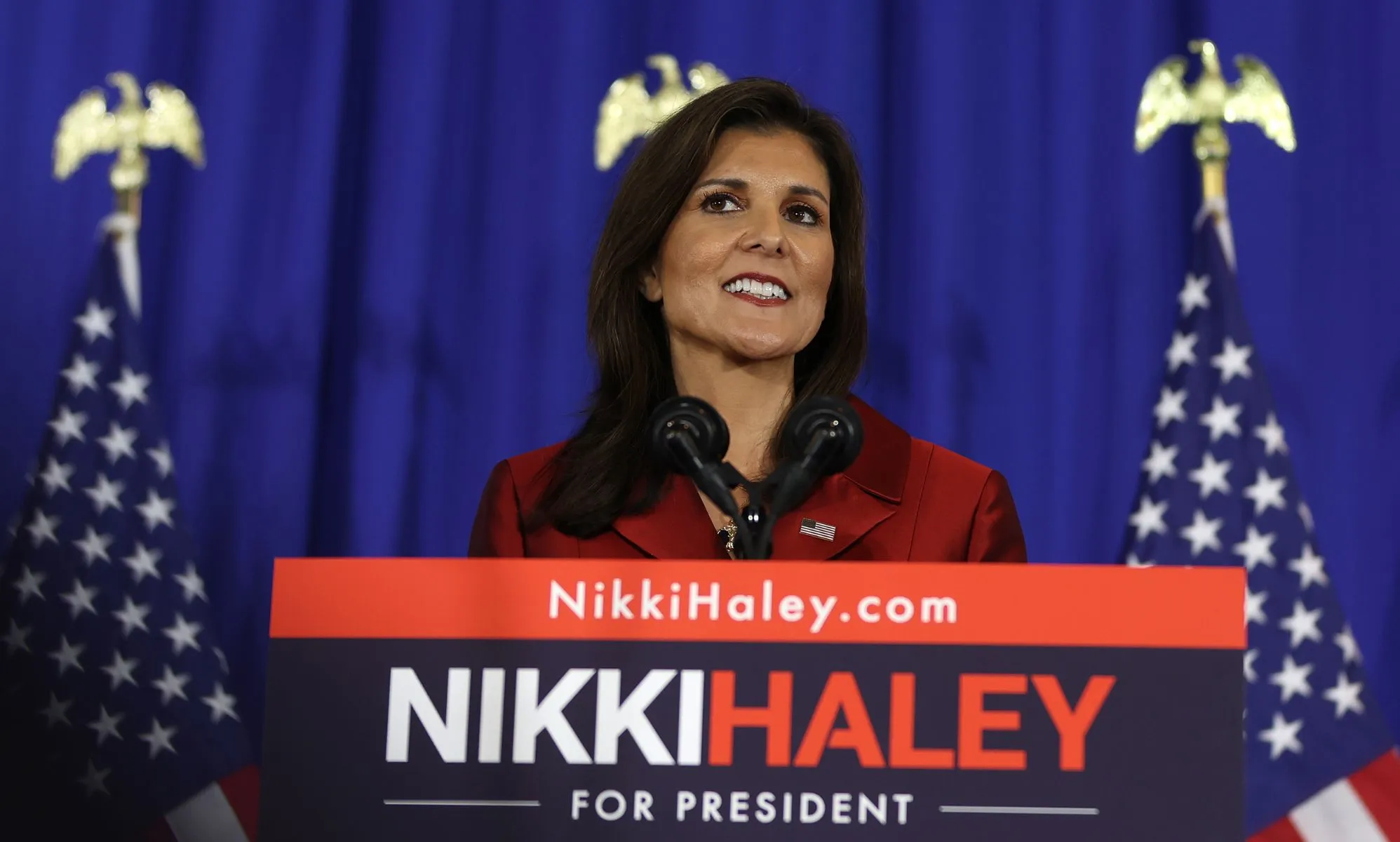 Nikki Haley beats Trump to become first woman to win a Republican primary