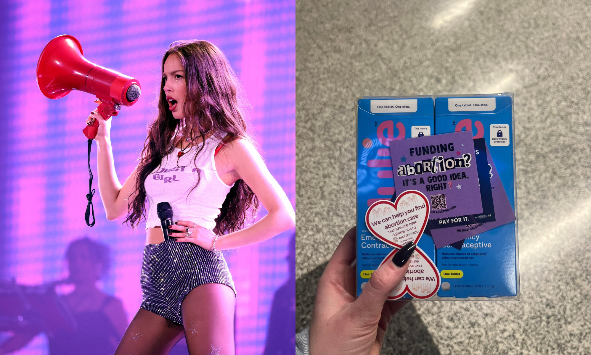 Olivia Rodrigo’s team stop emergency contraception from being distributed at her tour