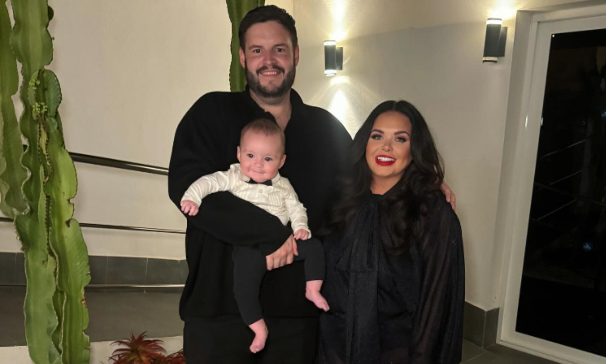 Scarlett Moffatt chose drag queens to be her baby son’s godparents