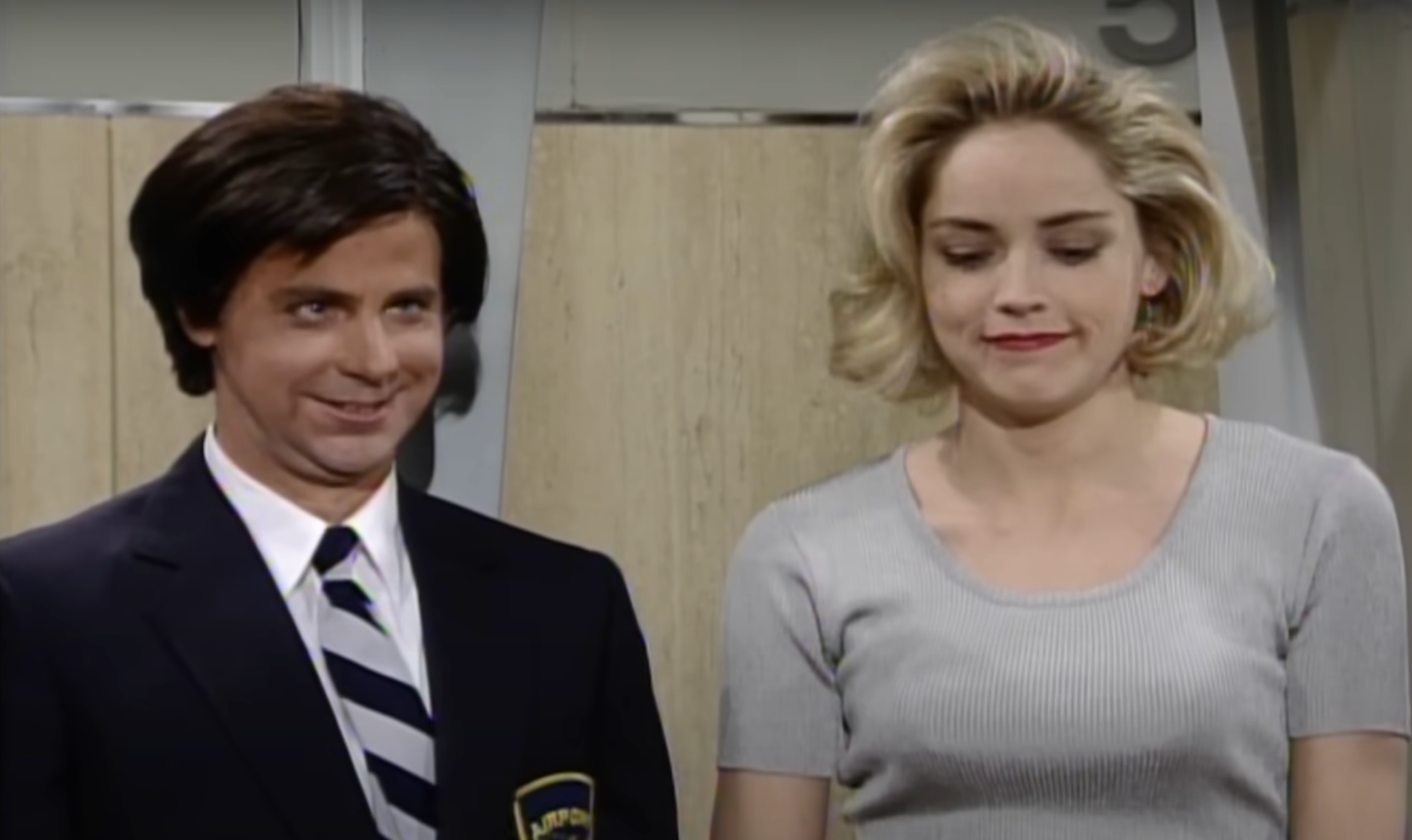 Sharon Stone given apology for ‘offensive’ SNL airport security sketch 