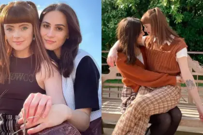 Lesbian TikTok power couple Caitlin and Leah reveal name of their new baby