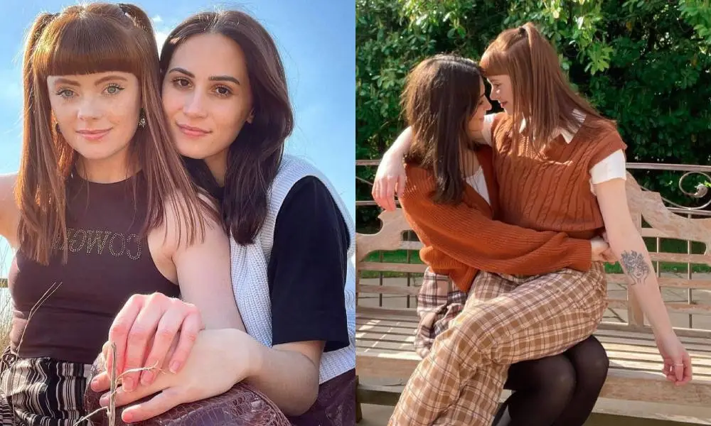 Lesbian TikTok power couple Caitlin and Leah reveal name of their new baby