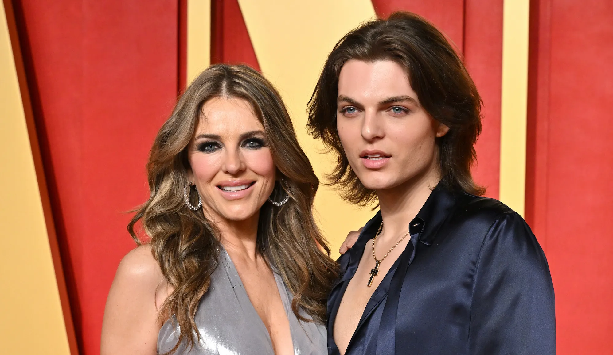 Liz Hurley’s son Damian says directing mum’s gay sex scene felt ‘totally normal’