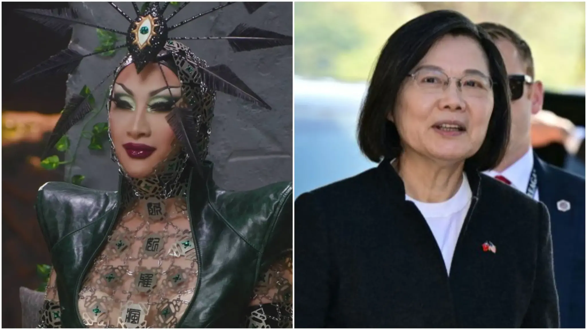 Taiwan’s president boldly congratulates Taiwanese queen Nymphia Wind for winning Drag Race