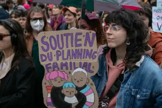 Thousands unite to protest anti-trans bigotry in over 50 French and Belgian cities
