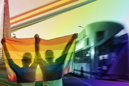 "Bold LGBTQ+ abuse survivor advises London's Pride riders"
