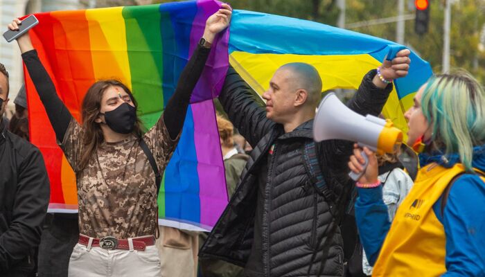Kyiv strongly denies hosting a safe Pride March.